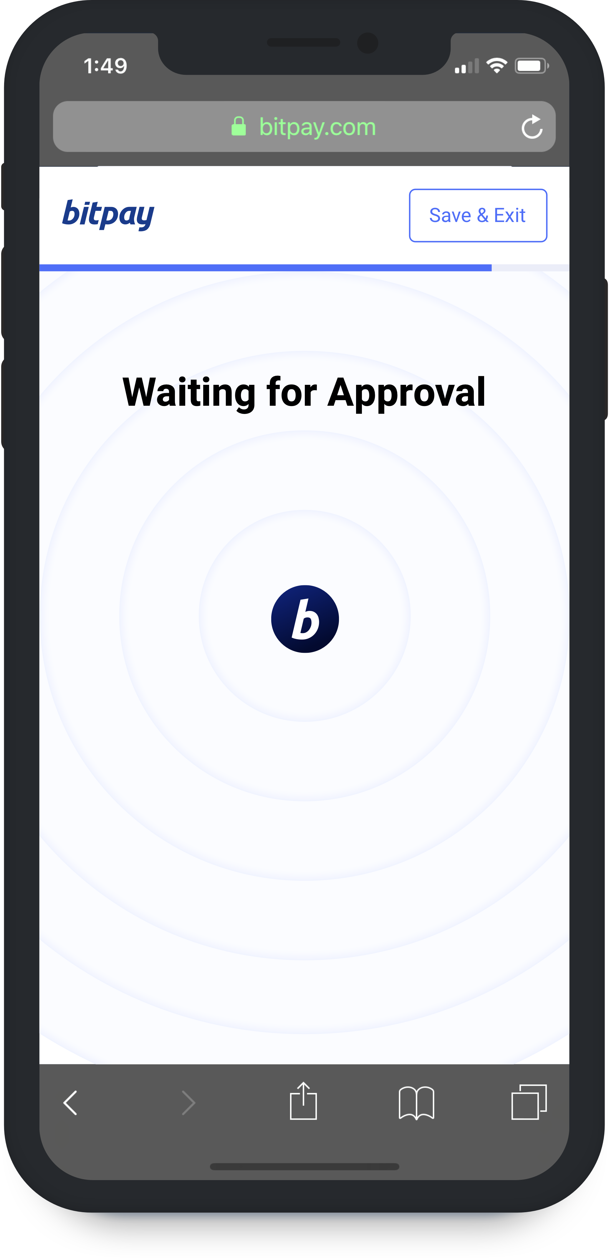 Mobile: Awaiting Approval
